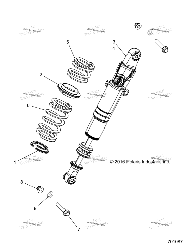Suspension, Rear Shock Mounting