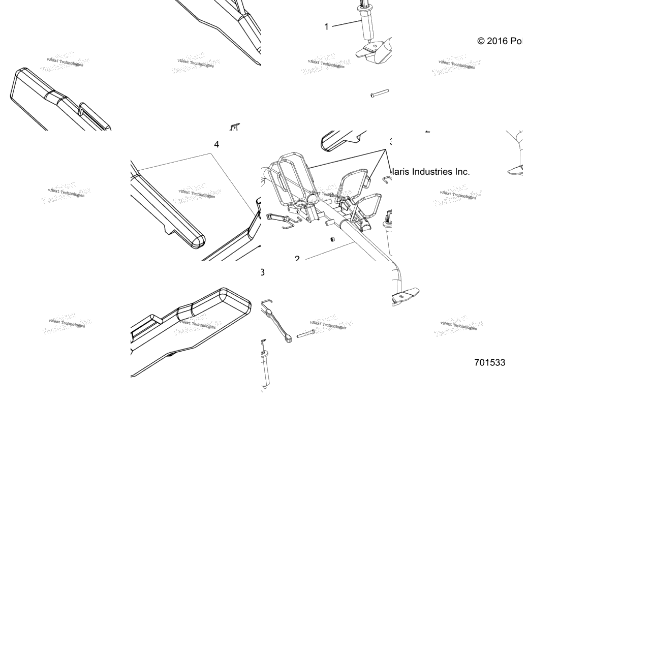 Accessory, Gun Mount R19rgu99a9/B9