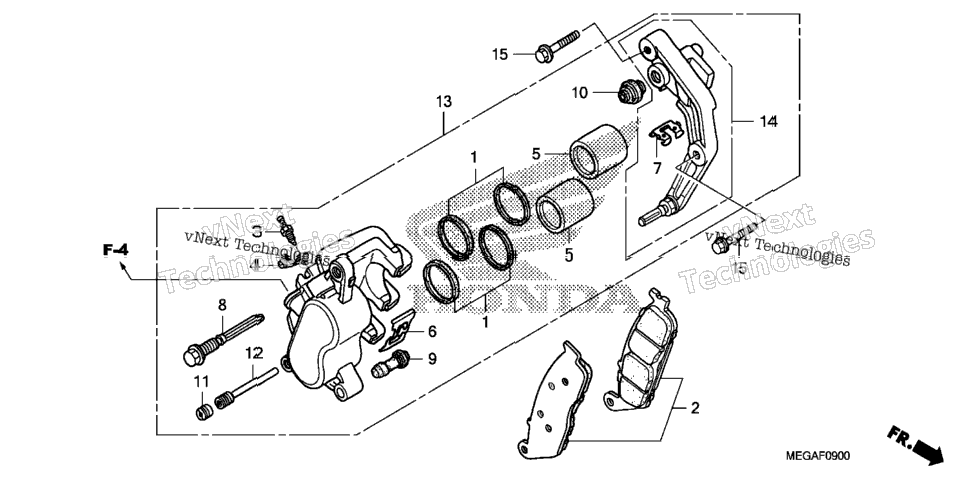Front Brake Caliper