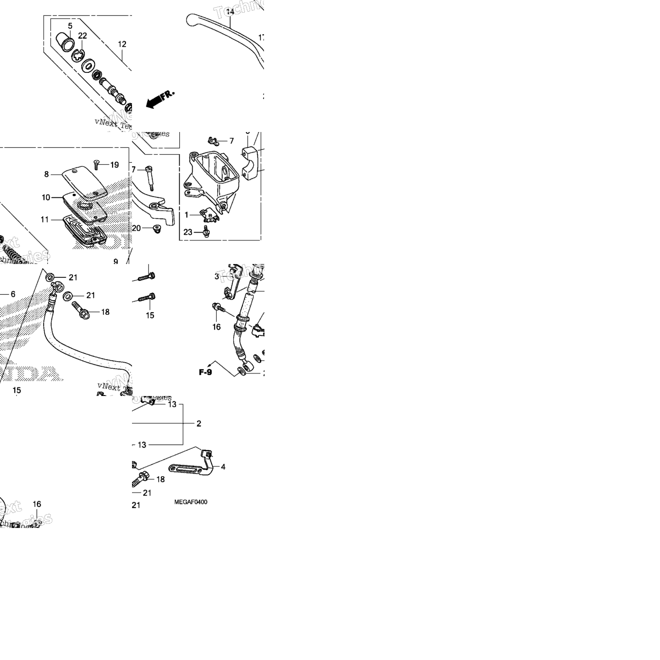Front Brake Master Cylinder