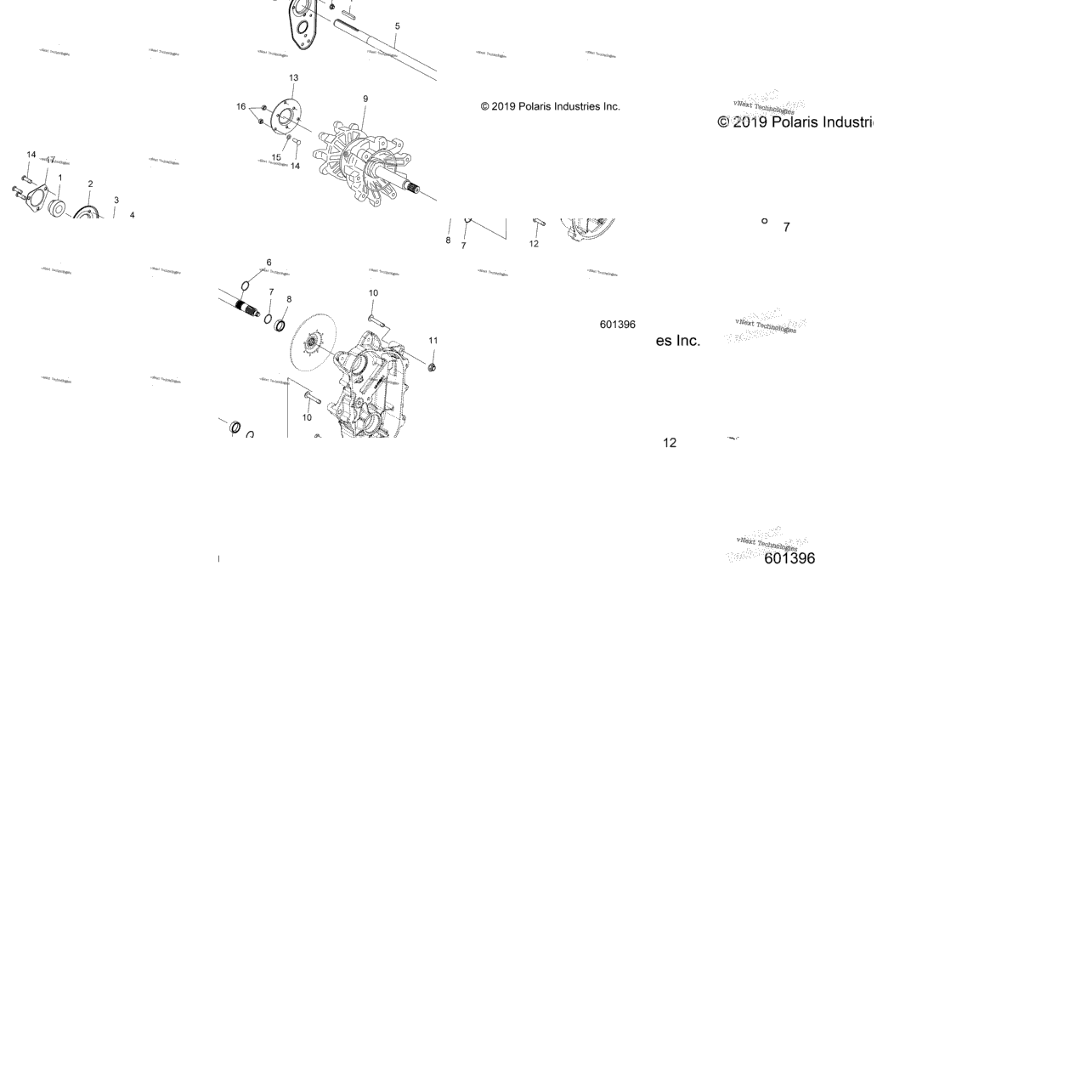 Drive Train, Jackshaft & Driveshaft