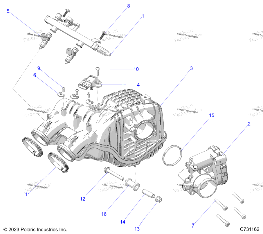 Engine, Air Intake Manifold