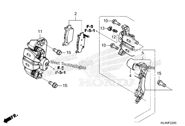 Rear Brake Caliper