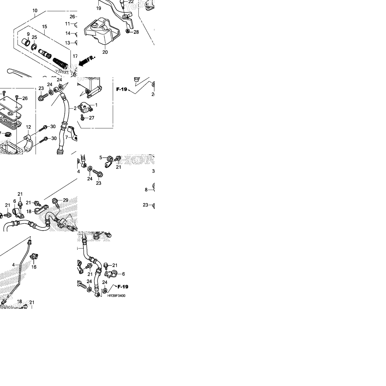 Front Brake Master Cylinder