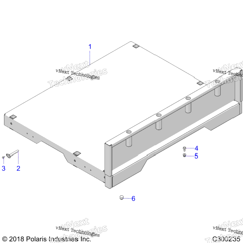 Body, Cargo Bed (C300235)