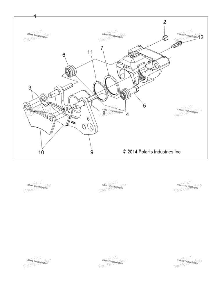 Brakes, Caliper, Front