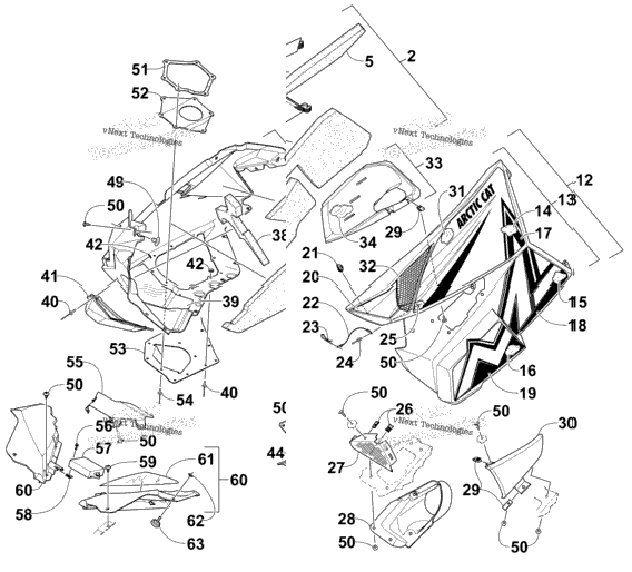 Skid Plate And Side Panel Assembly