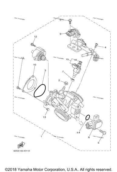 Throttle Body Assy 1