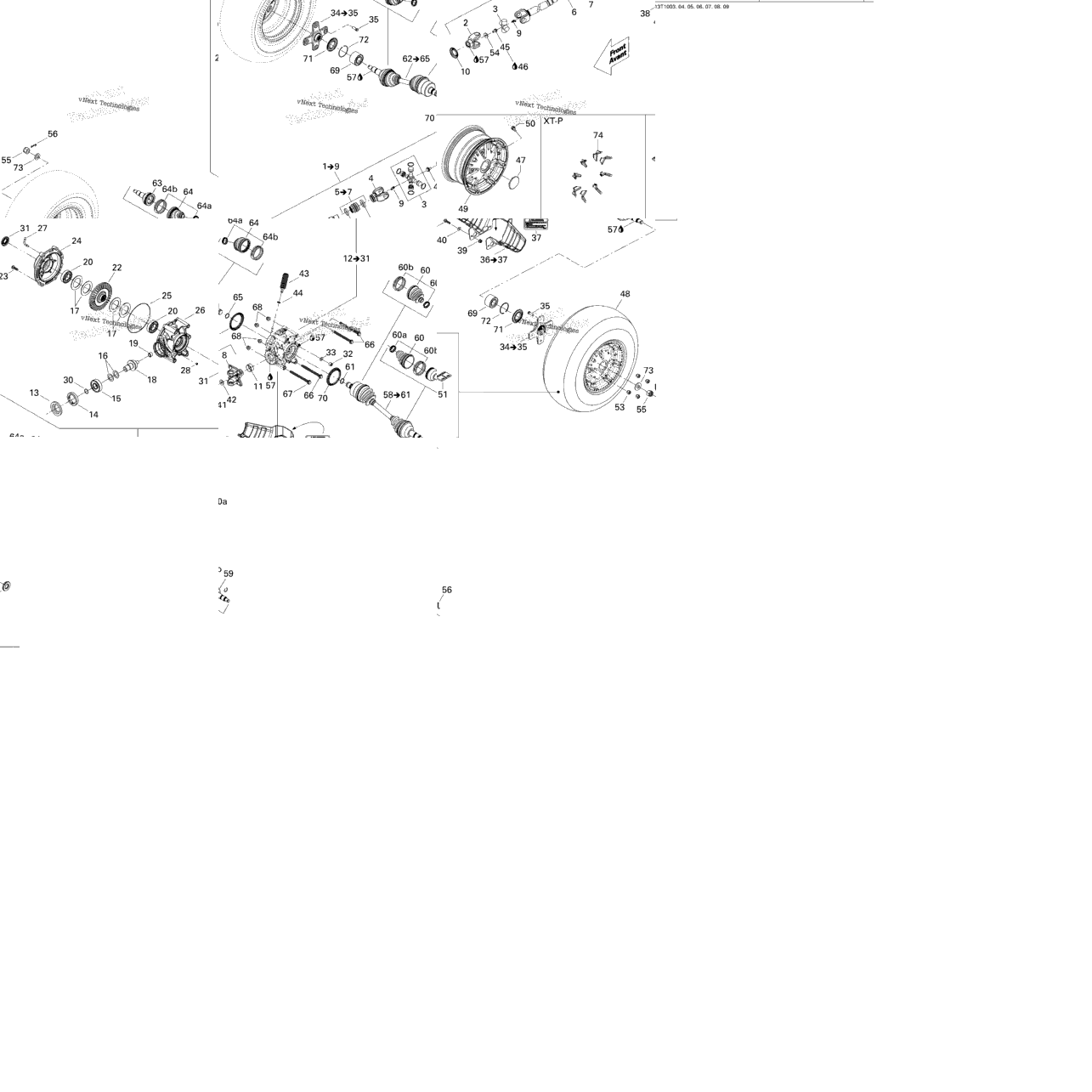 Drive System, Rear