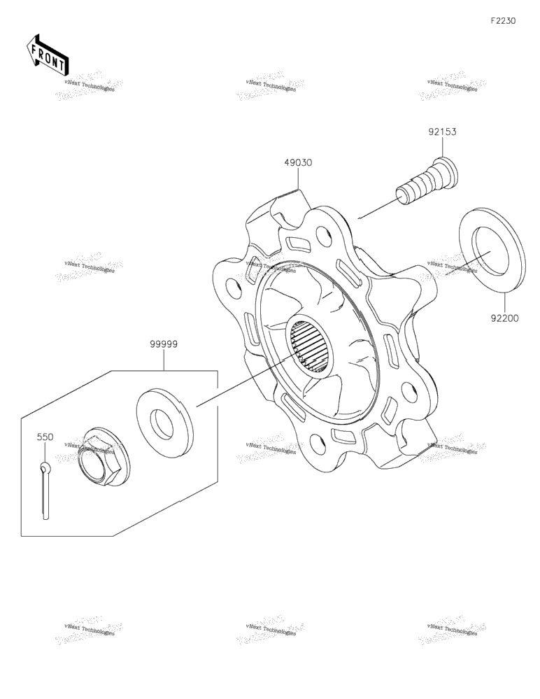 Front Hubs/Brakes
