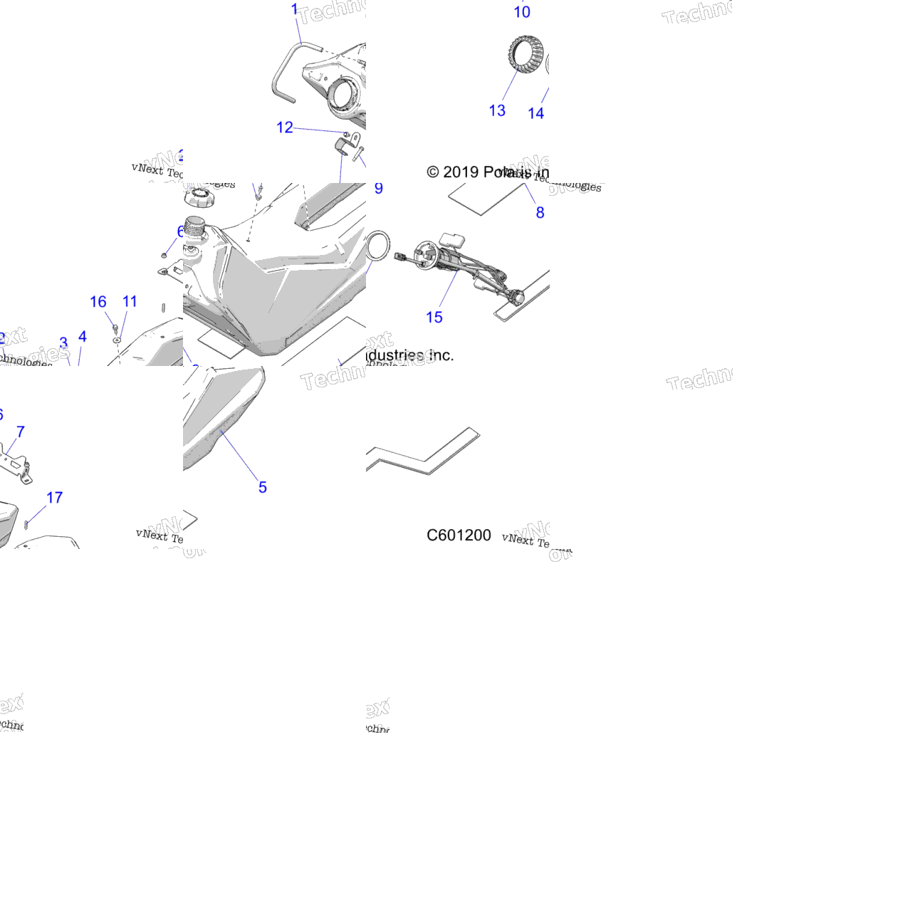 Fuel System, Fuel Tank Asm