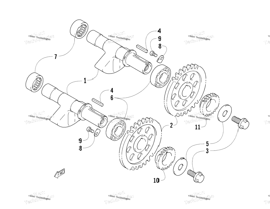 Crank Balancer Assembly
