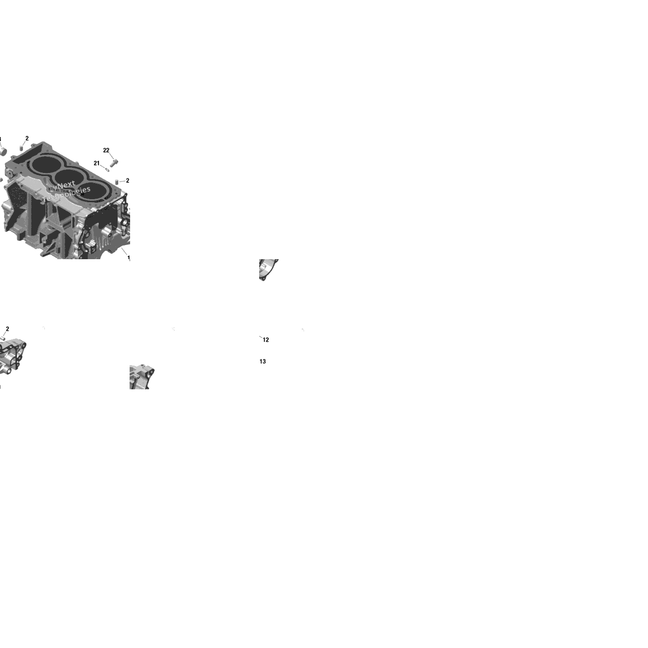 Rotax - Crankcase