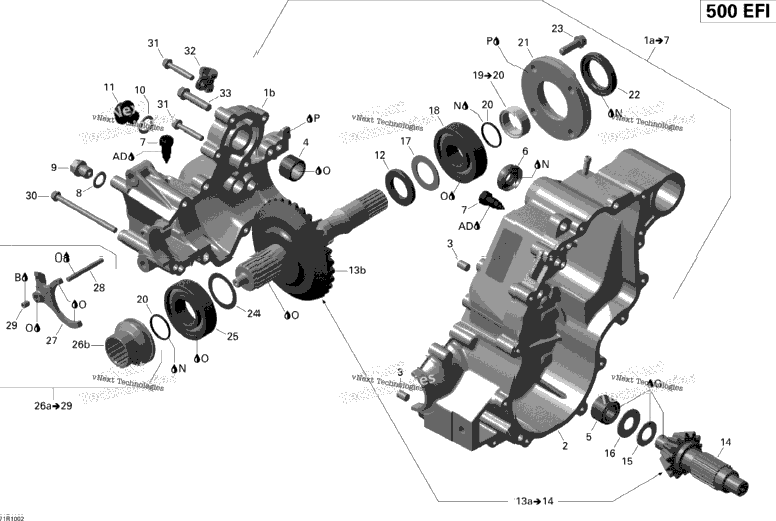 Gear Box Output Shaft