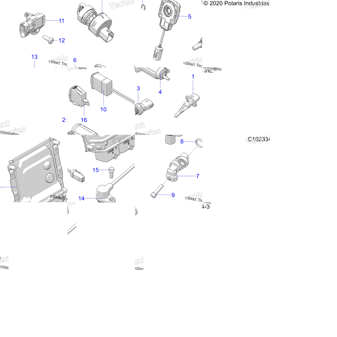 Electrical, Switches, Sensors, Ecu & Control Modules