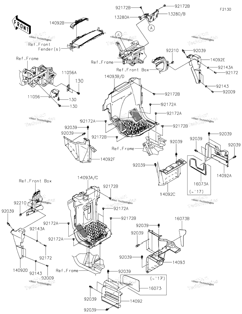 Frame Fittings(Front)