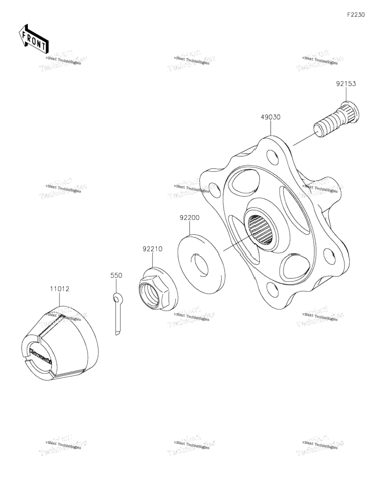 Front Hubs/Brakes