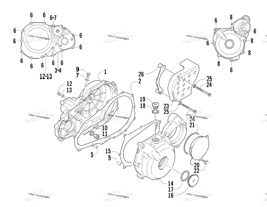 Crankcase Cover Assembly