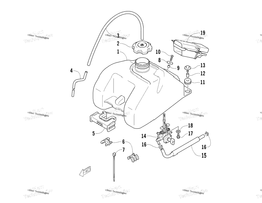 Gas Tank Assembly