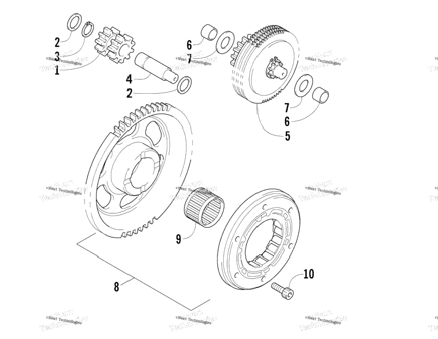 Starter Clutch Assembly