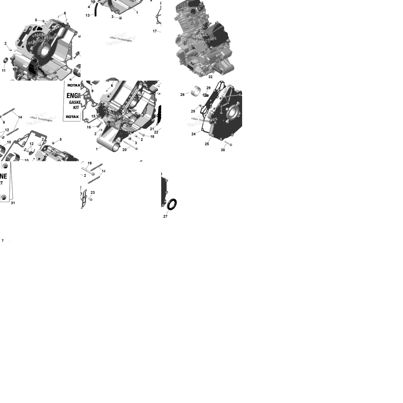 Rotax - Crankcase