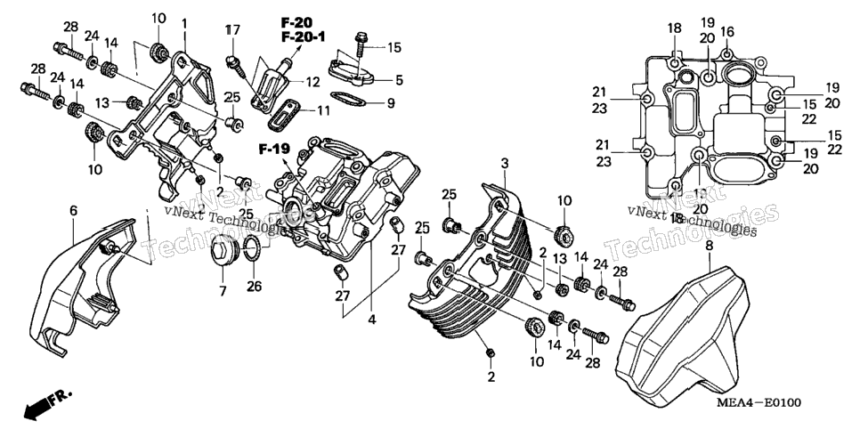 Cylinder Head Cover (Fr.)