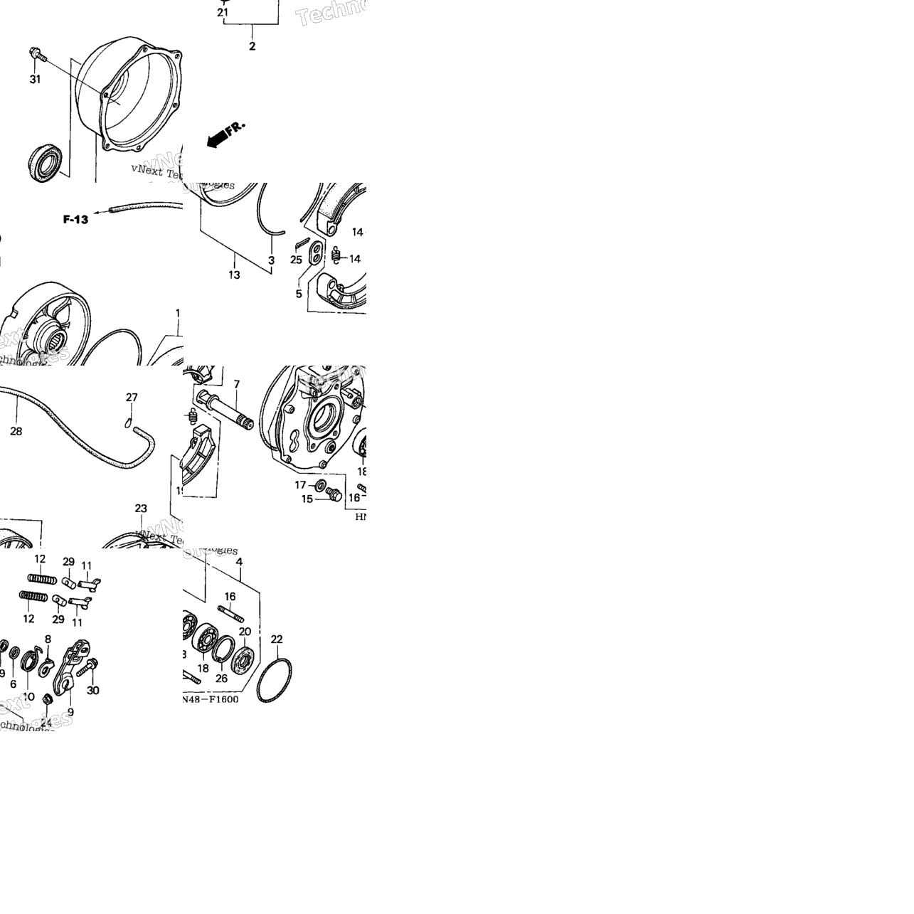 Rear Brake Panel