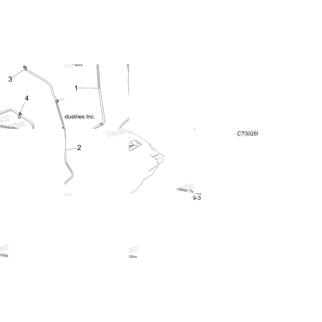 Fuel System, Lines, Std. Z23nak99a