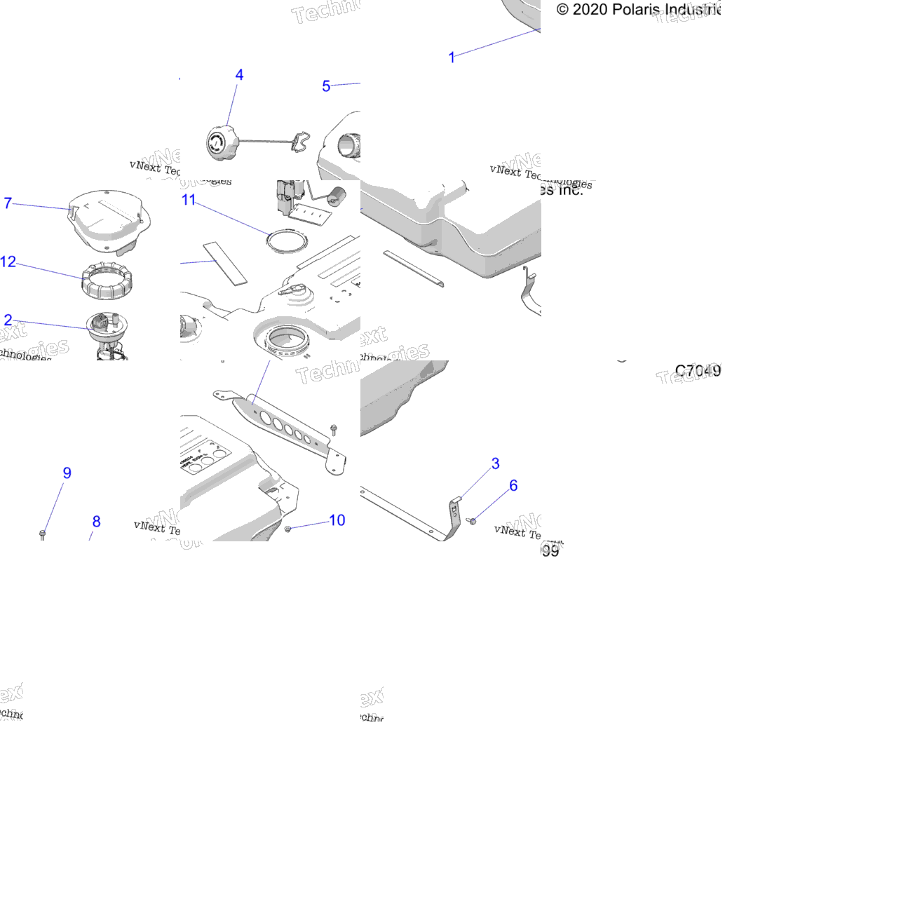 Fuel System, Tank Z23nak99a/99B