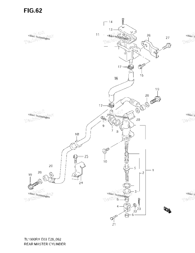 Rear Master Cylinder