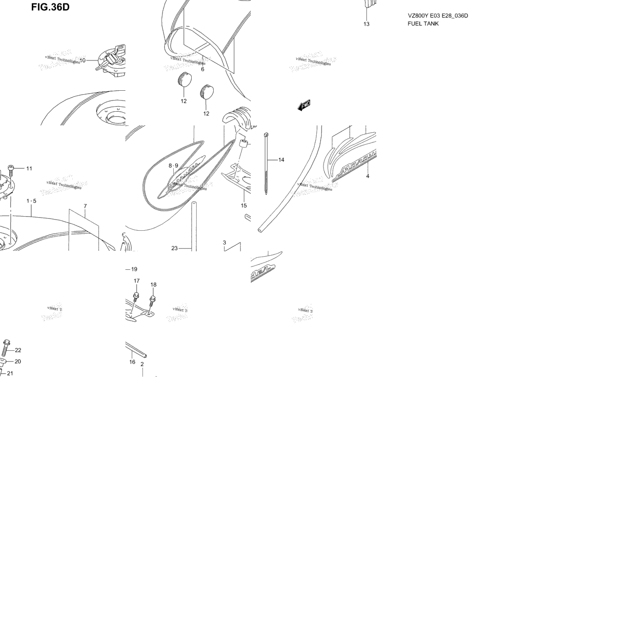 Fuel Tank (Model Y F.No.103783%)