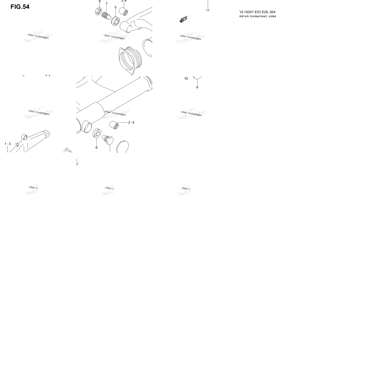Rear Swinging Arm