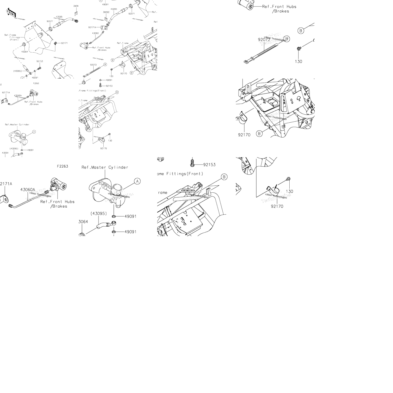 Front Brake Piping
