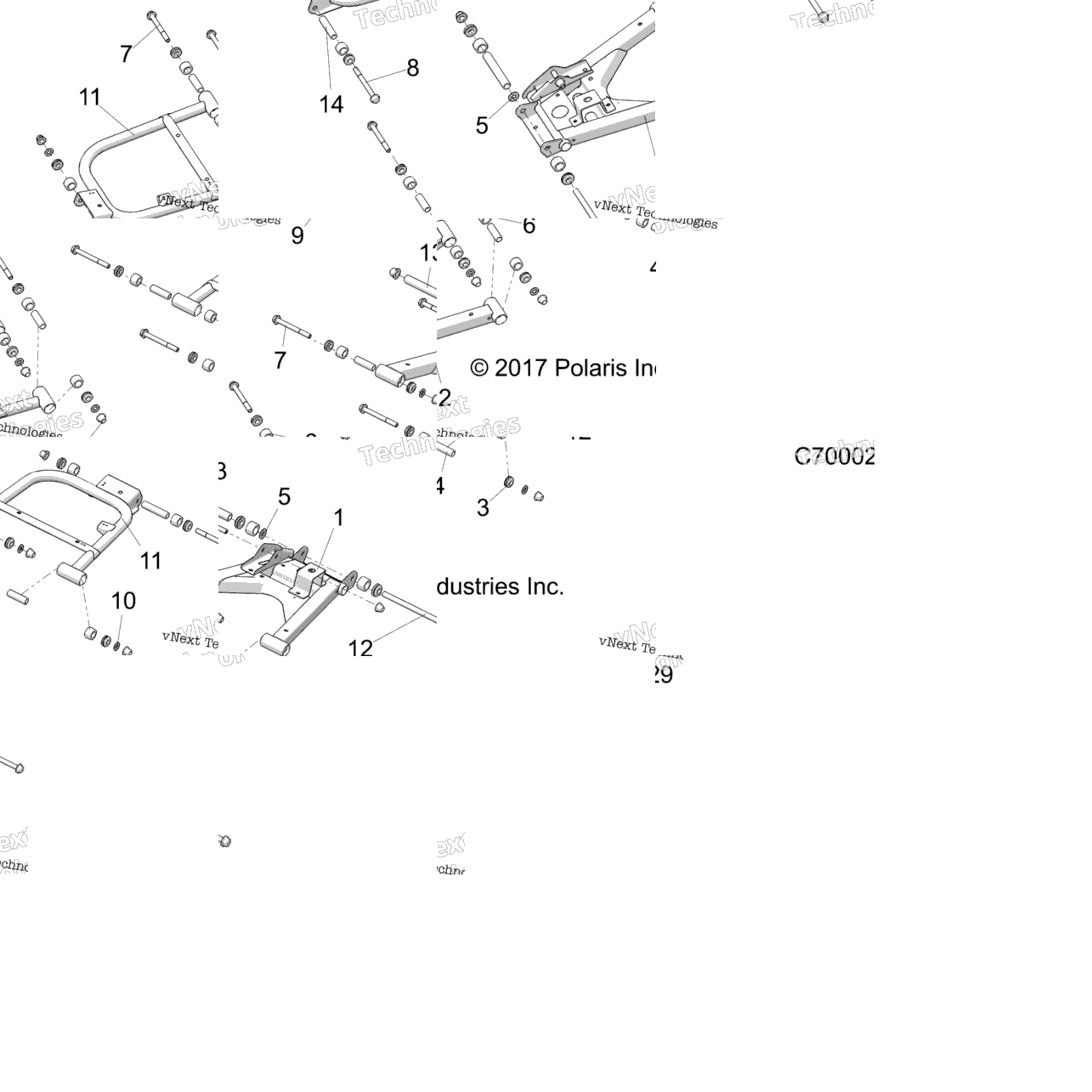 Suspension, Rear Control Arms