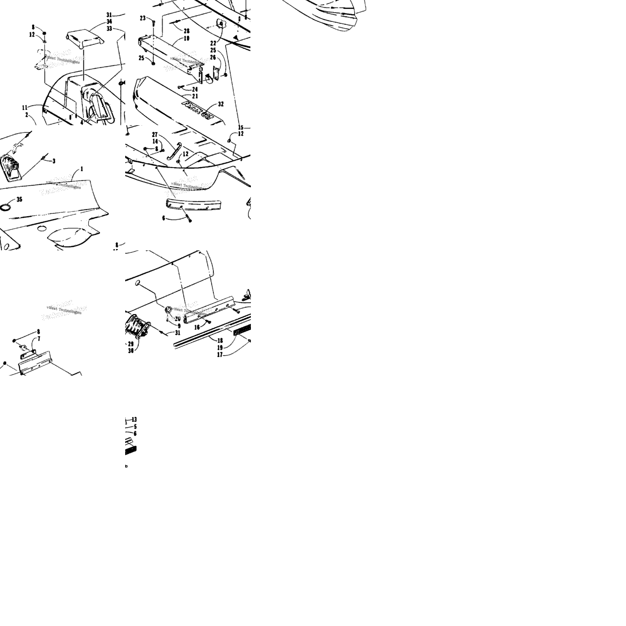 Belly Pan And Nose Cone Assemblies
