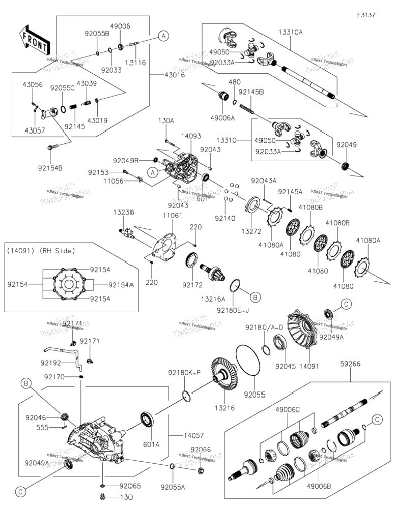 Drive Shaft-Rear