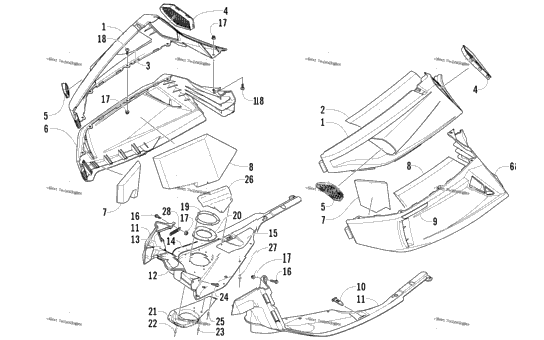 Skid Plate And Side Panel Assembly