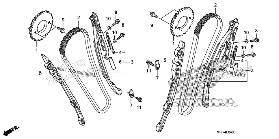 Cam Chain@Tensioner