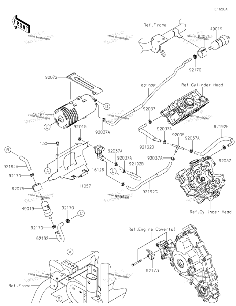Fuel Evaporative System(Glf)(Ca)