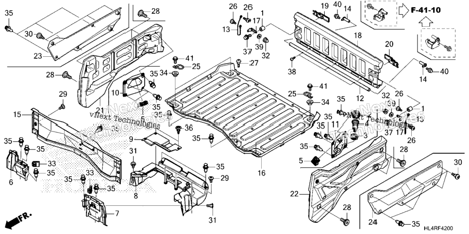 Bed Plate@Rear Gate (1)