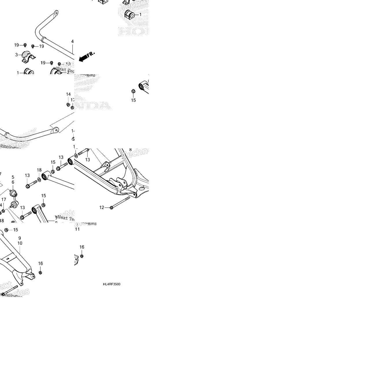 Rear Arm@Rear Stabilizer