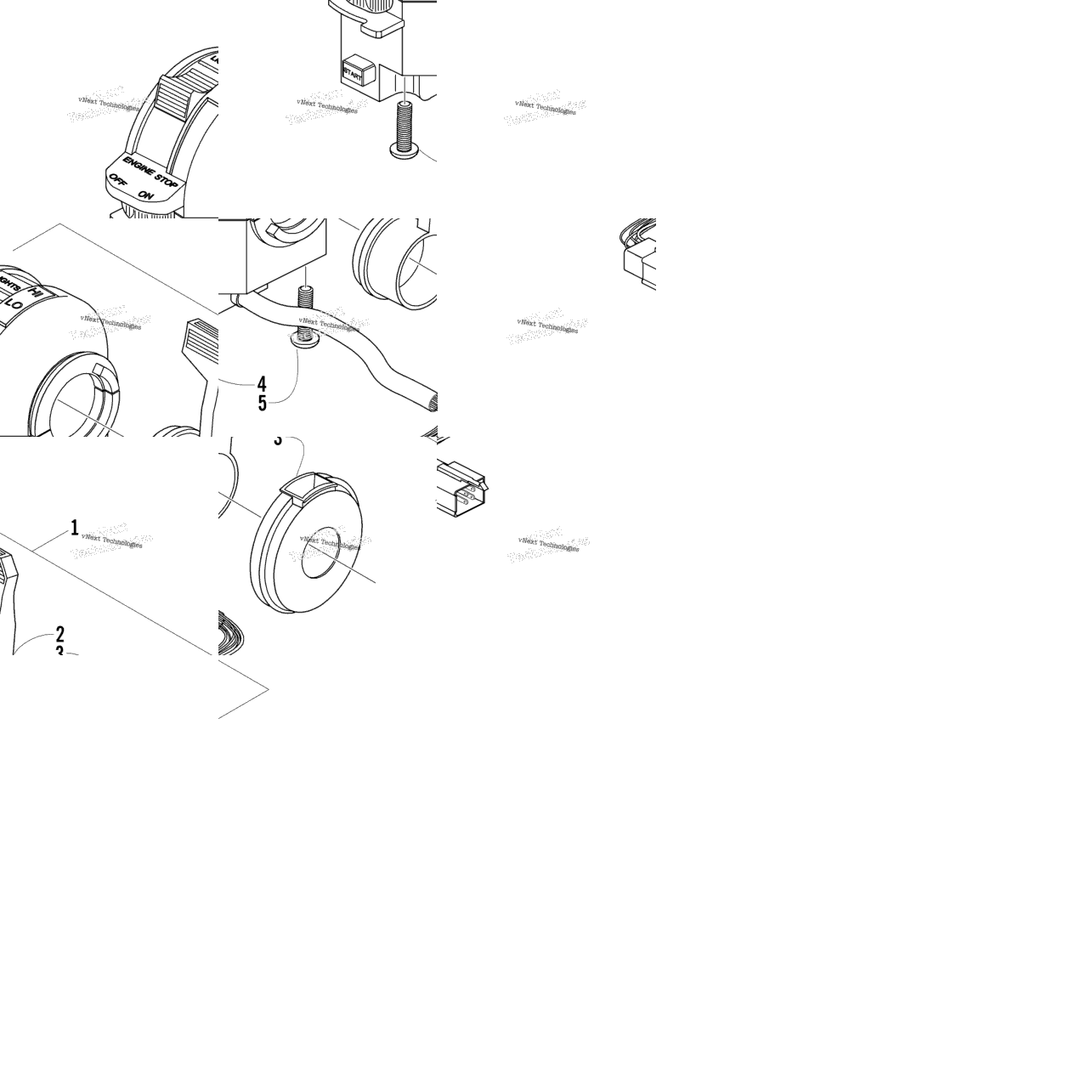 Control Switch Housing Assembly