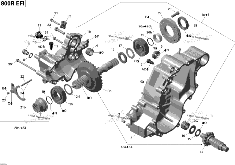Gear Box Output Shaft
