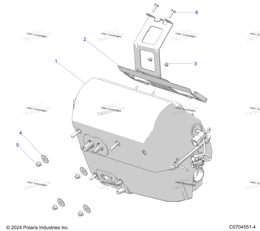 Body, Hvac, Main Mounting