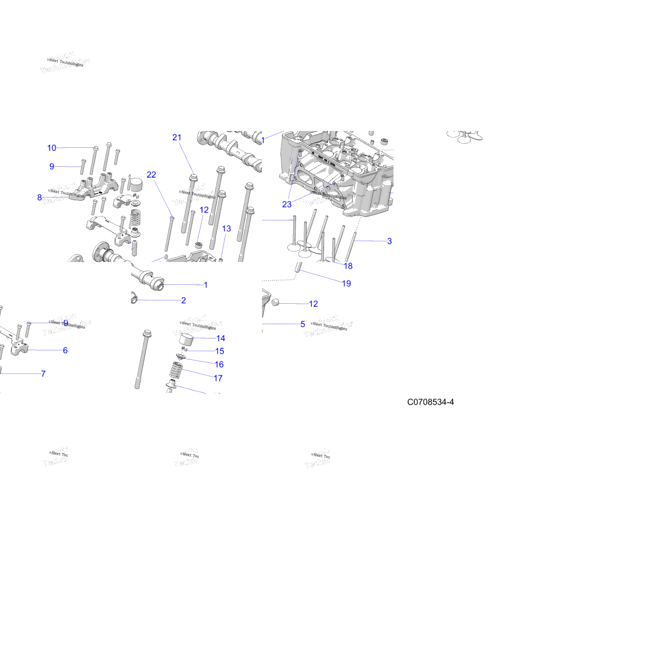 Engine, Cylinder Head And Valves