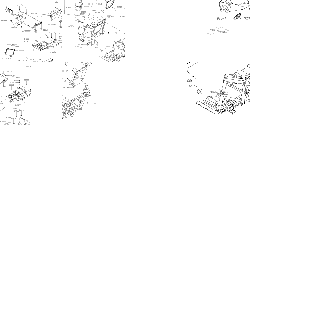 Frame Fittings(Rear)