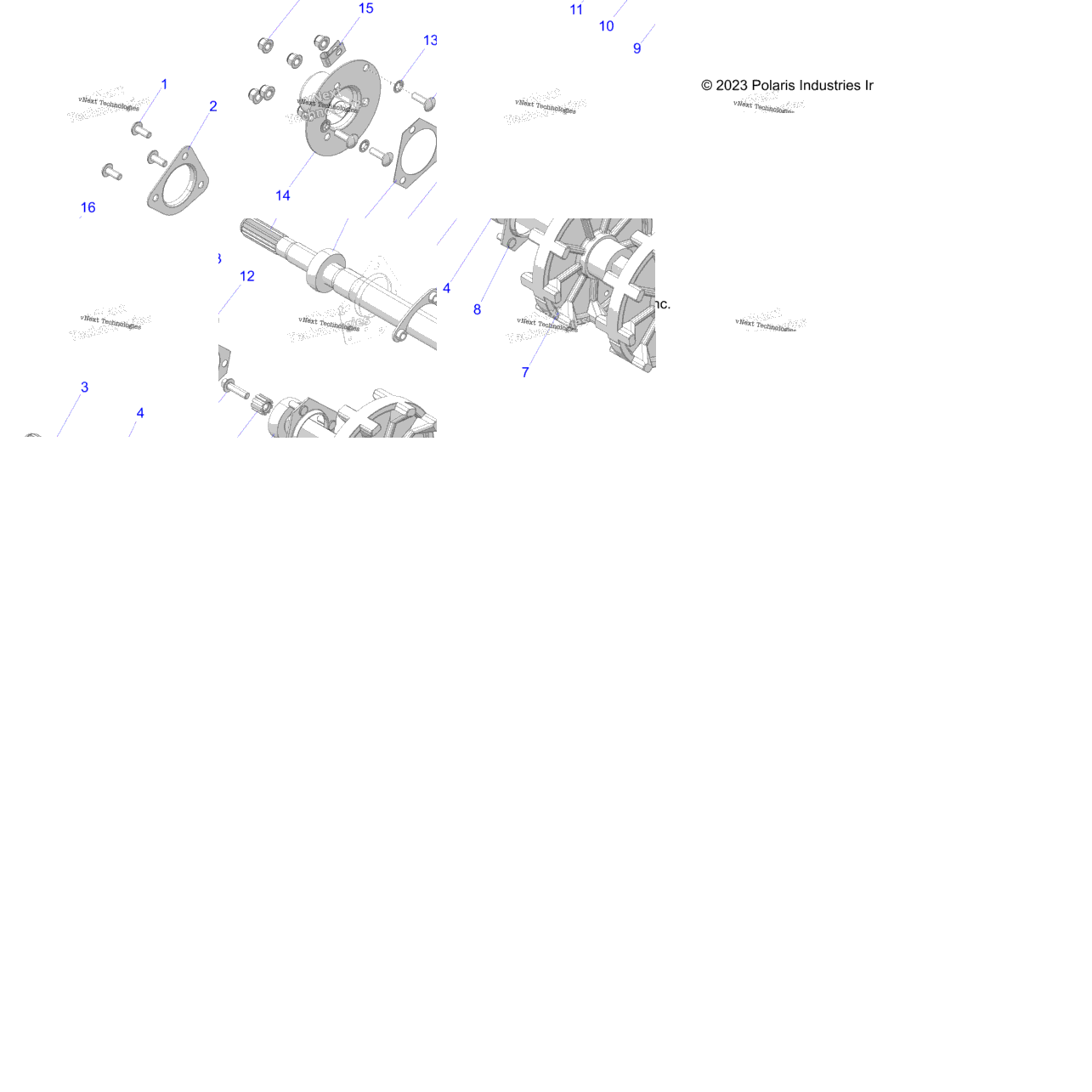 Drive Train, Jackshaft & Driveshaft