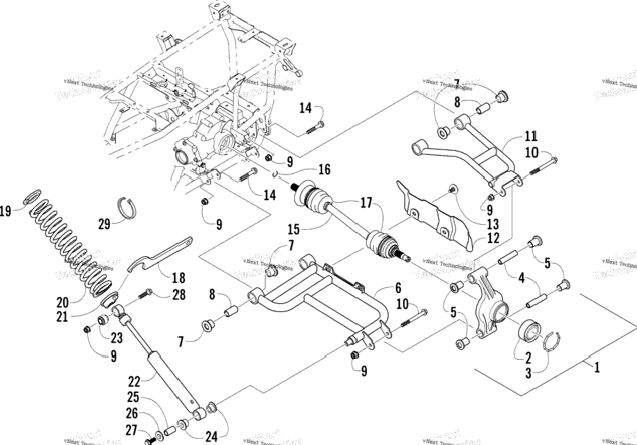 Rear Suspension Assembly