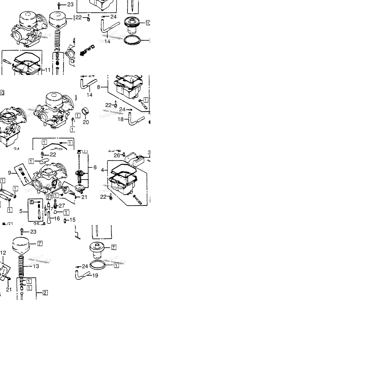 Carburetor Comp. Parts