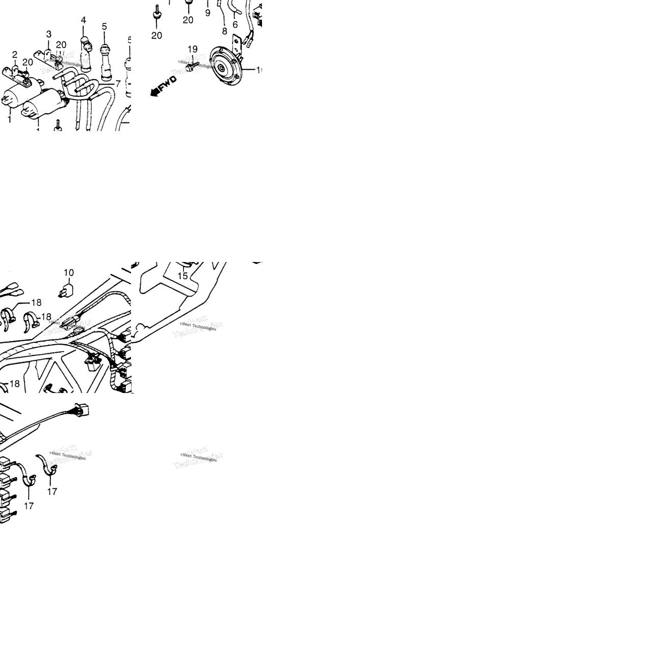 Wire Harness + Ignition + Coil